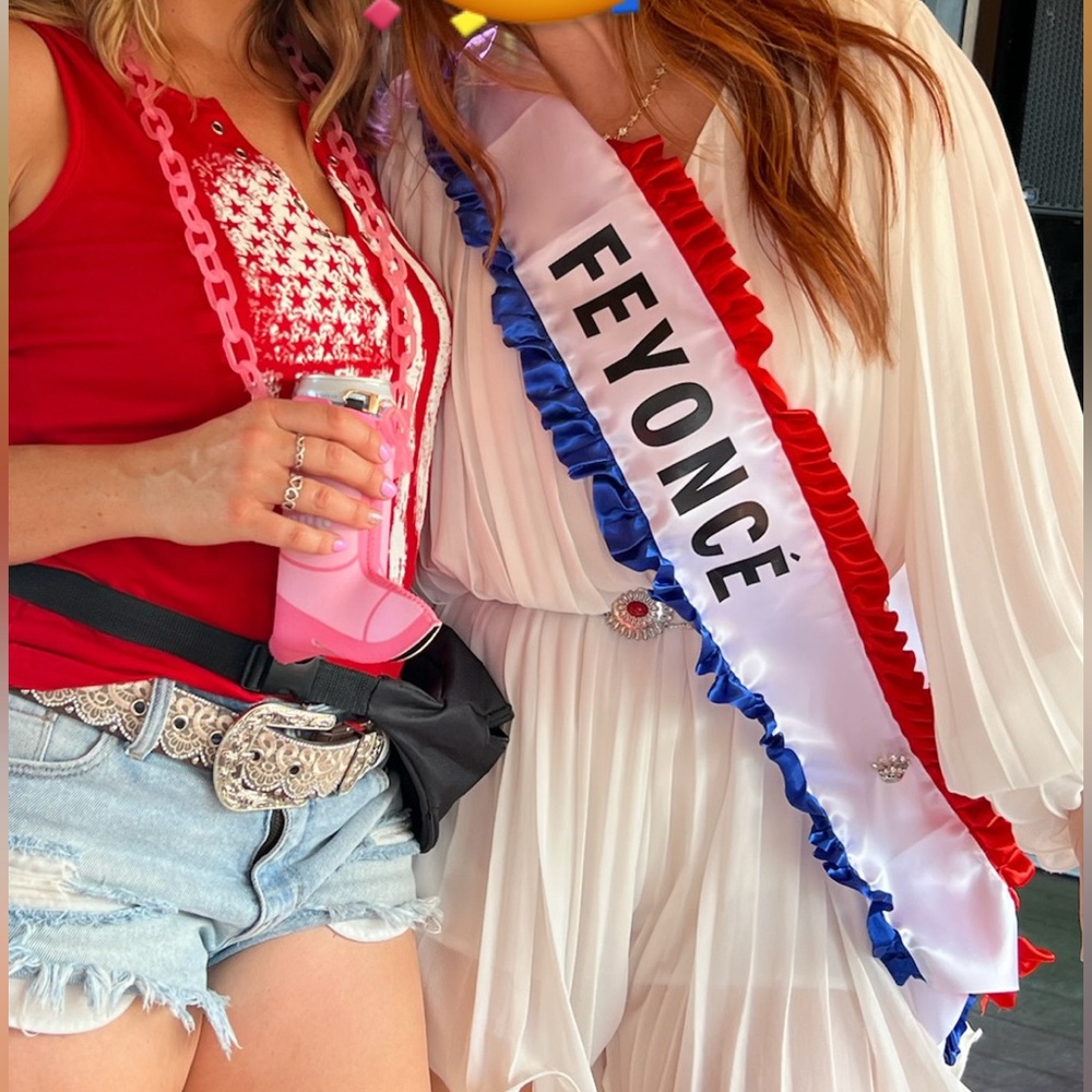 Beyoncé Cowboy Carter Feyoncé Bachelorette Sash